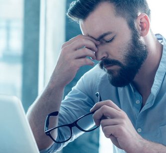 Man with Headache